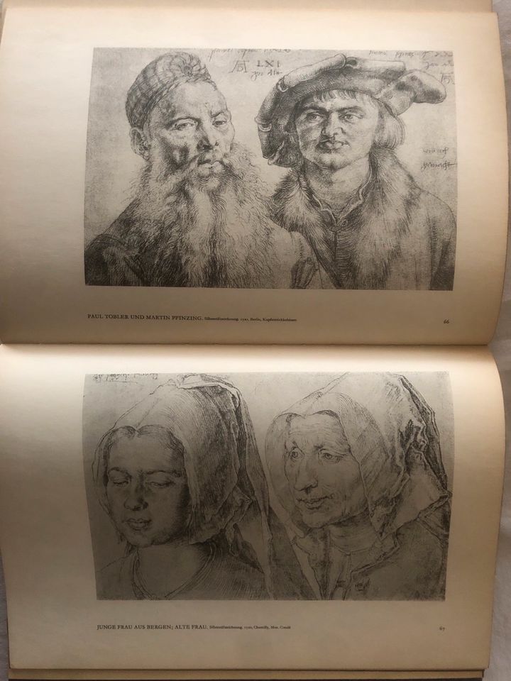 Kunst Buch „Dürer als Maler“. Die Blauen Bücher. 1960. in Bruchköbel