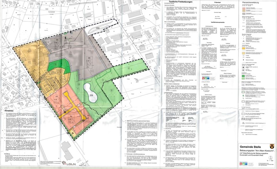 Entwicklungsgrundstück mit ca. 9.000 m² - Frei lieferbar im Mischgebiet - in Stelle