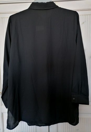 Pfeffinger Longbluse mit Paillettentasche schwarz Gr.46 in Kleve