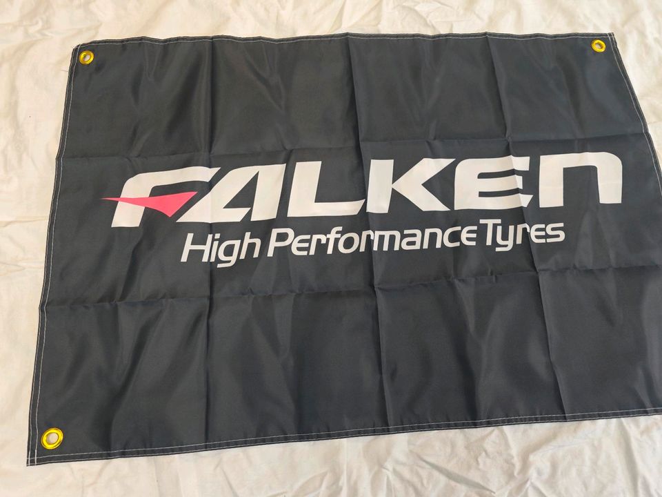 374 Falken Reifen Service Fahne Banner Flagge Garage Werkstatt in Chemnitz