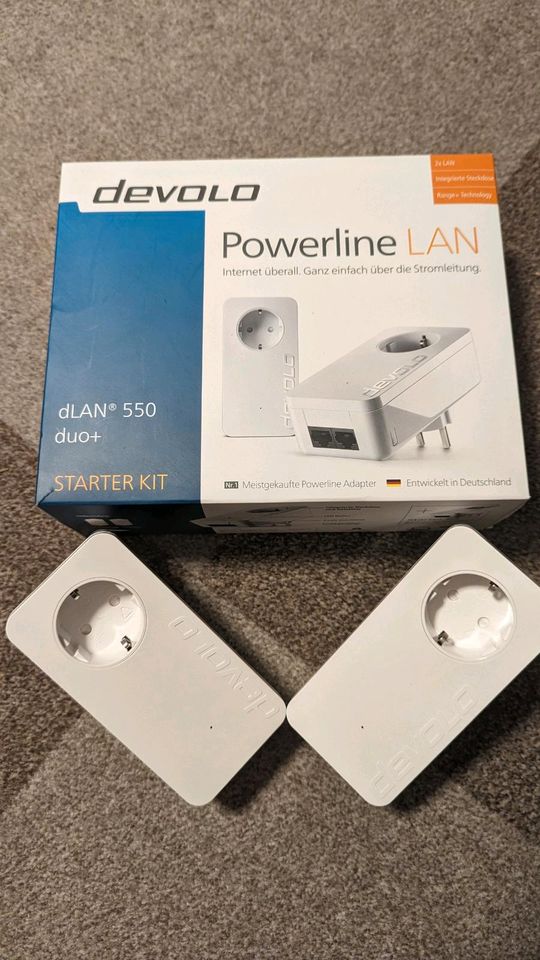 Devolo Powerline LAN dLAN 550 Duo+ Starter Set in Mülheim (Ruhr)