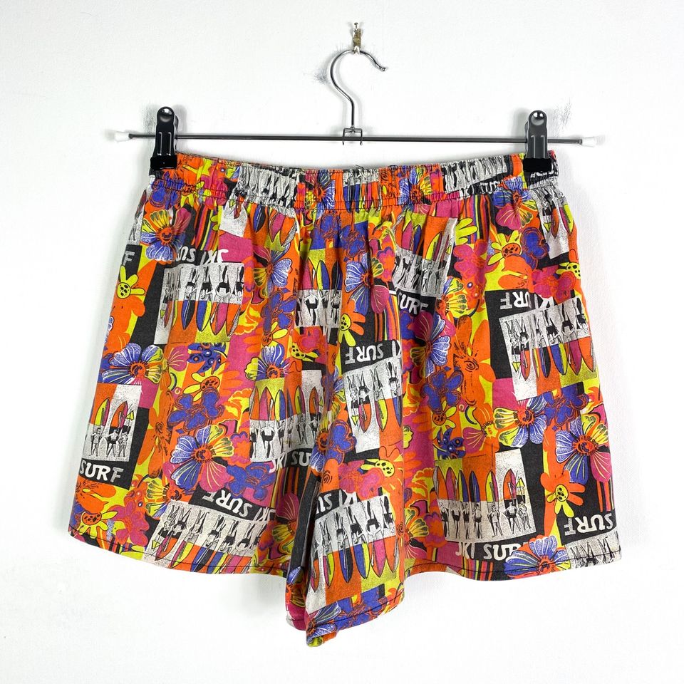 Vintage Surf Shorts Gr.S/M Damen Bunt Kurze Hose 90er 90s y2k in Gronau (Westfalen)