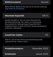 iPhone 15 Pro Max 256 GB schwarz Nordrhein-Westfalen - Kamp-Lintfort Vorschau