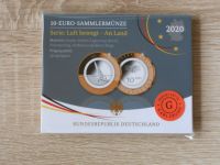 10-Euro-Sammlermünze 2020 G Serie: Luft bewegt - AN LAND - PP Niedersachsen - Twistringen Vorschau