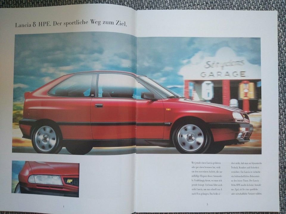 Lancia Delta HPE Prospekt 3/95 *GEBRAUCHT* in Leipzig