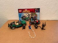 Lego Super Heroes 76004 Jagd im Spider-Cycle Sachsen - Mülsen Vorschau