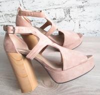 Damenhighheels 38 beige/rosa Sommerschuhe Divited H&M nwtg Hessen - Lampertheim Vorschau