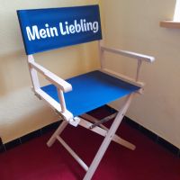 Regiestuhl klappbar Neu "Mein Liebling" Aufdruck Niedersachsen - Laatzen Vorschau