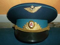Orig . russische Offiziersmütze in blau Nordrhein-Westfalen - Krefeld Vorschau