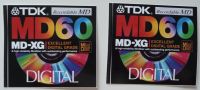 Aufkleber TDK Minidisc MD60 MD-XG, zwei Stück Niedersachsen - Melle Vorschau