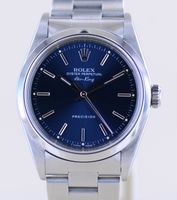 Rolex Uhr Airking blue dial Unisex Air-King T-Serie Klassiker Aut Nordrhein-Westfalen - Langenfeld Vorschau