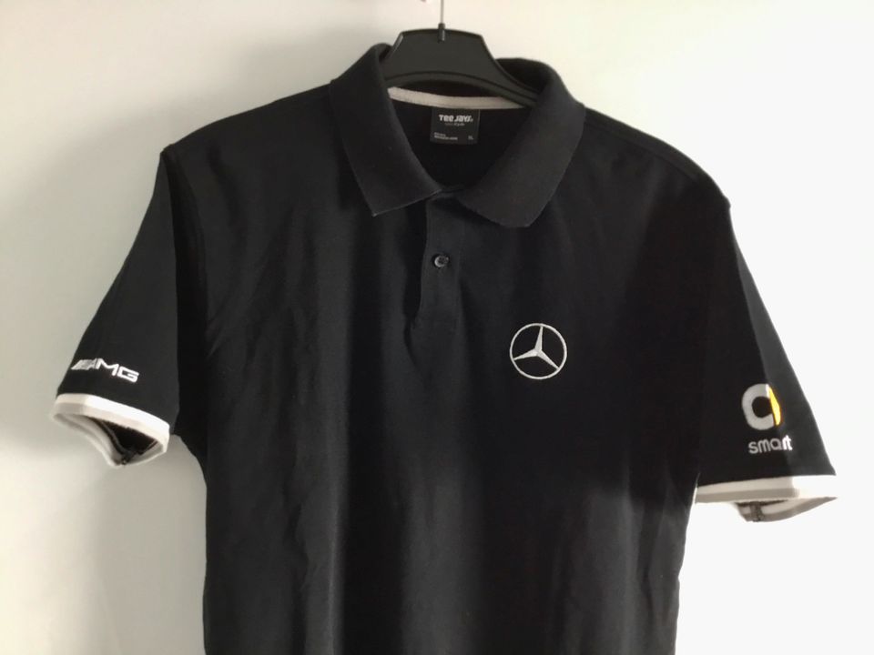 Rar Mercedes-Benz Smart AMG Polo Sammler Shirt XL Motorsport Auto in Pulheim