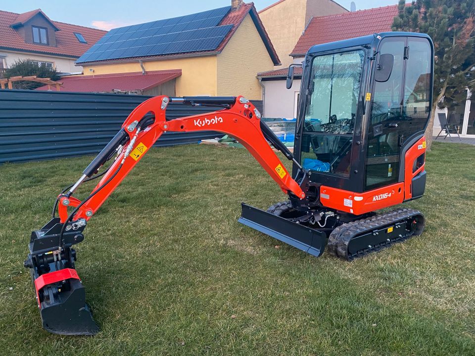 Minibagger Kubota KX 016-4 Vermietung in Lützen