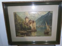 Kunstdruck/Gemälde Gustave Courbet -Chillon Castle/Alpen?!gerahmt Schleswig-Holstein - Bad Segeberg Vorschau