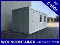 Wohncontainer | Bürocontainer | Container | Baucontainer | Lagercontainer | Gartencontainer | Containerhaus | TEILWEISE SOFORT VERFÜGBAR 240x600 Wiesbaden - Mainz-Kostheim Vorschau