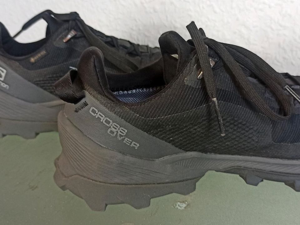 Schuhe Salomon, Trekking, Damen, schwarz in Eggenstein-Leopoldshafen