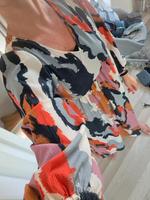 herrliches ICHI gecrinkeltes Kleid Maxi  Frühling bunt Gr. 36-40 Nordrhein-Westfalen - Leverkusen Vorschau