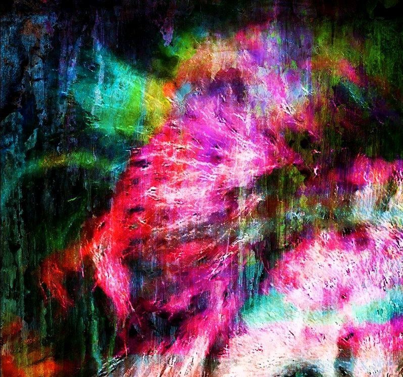 ✅ Wysocky John - Color Lion / 100x70 cm, auf Keilrahmen, Leinwand, Kunstwerk, Gemälde, Acryl, Löwe in Horstmar