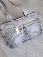 Fabiani Schultertasche | Leder | taupe braun Henkeltasche Hessen - Dreieich Vorschau