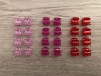 24 Kleine Haarklammern Neu Durchsichtig Rosa Pink Rot Essen - Essen-Katernberg Vorschau