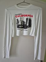 Bershka Langarm Shirt weiß,  Gr. XS Westerwaldkreis - Heiligenroth Vorschau