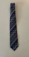 Krawatte NIC braun blau 100% Seide Hessen - Weiterstadt Vorschau
