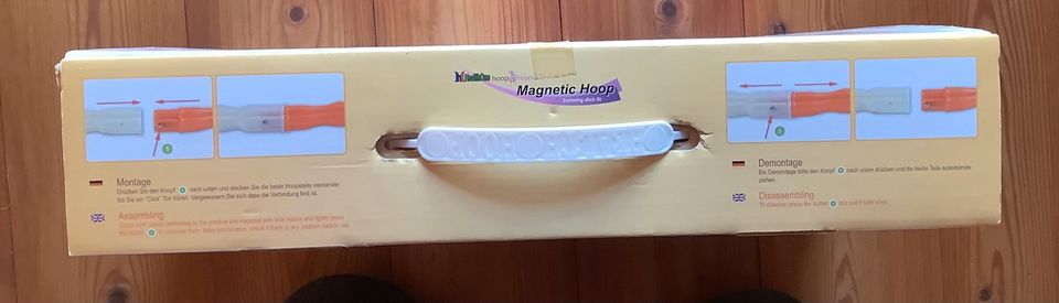 Magnetic Hoop von Hoopomania - Hula Hoop-neuwertig - mit Magneten in Eggstätt