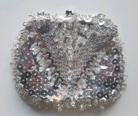 Retro Damem Portemonnaie Strass Bling Bling Silber Hessen - Lohfelden Vorschau