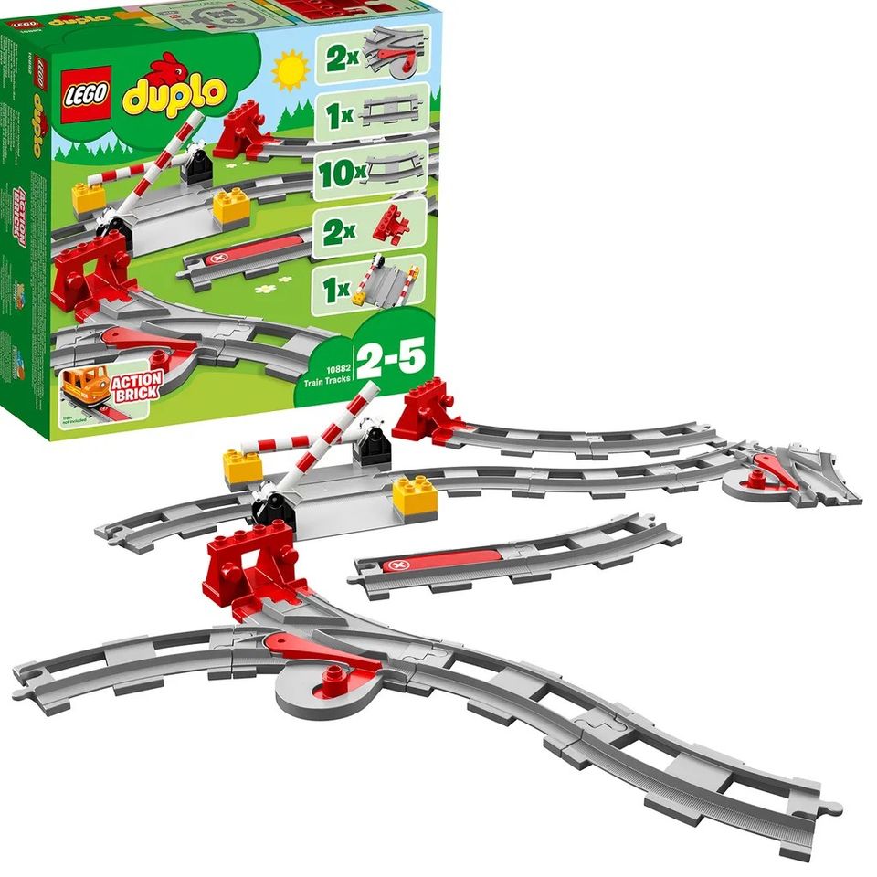 Lego Duplo Eisenbahn 10875 mit Zusatzschienenset in Neukieritzsch