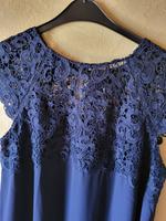 NEU festliches Kleid, dunkelblau mit Spitze Gr. 48-50 Rheinland-Pfalz - Zell (Mosel) Vorschau