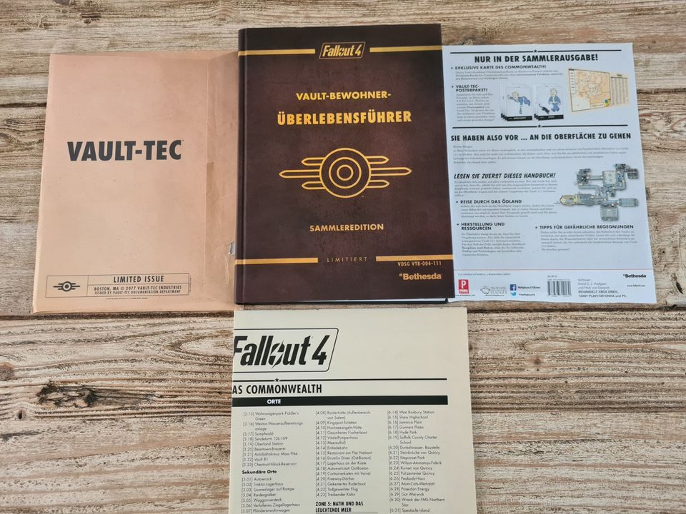 Lösungsbuch Fallout 4 Vault-Bewohner-Überlebensführer Sammleredit in Duisburg