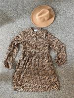 Kleid Vila XS neuwertig Langarm wie Zara wie Animal Print Thüringen - Erfurt Vorschau