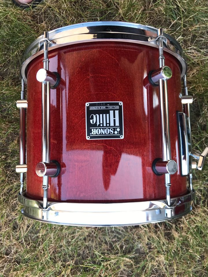 Schlagzeug Sonor Hilite Exclusiv Red Maple in Bad Kreuznach