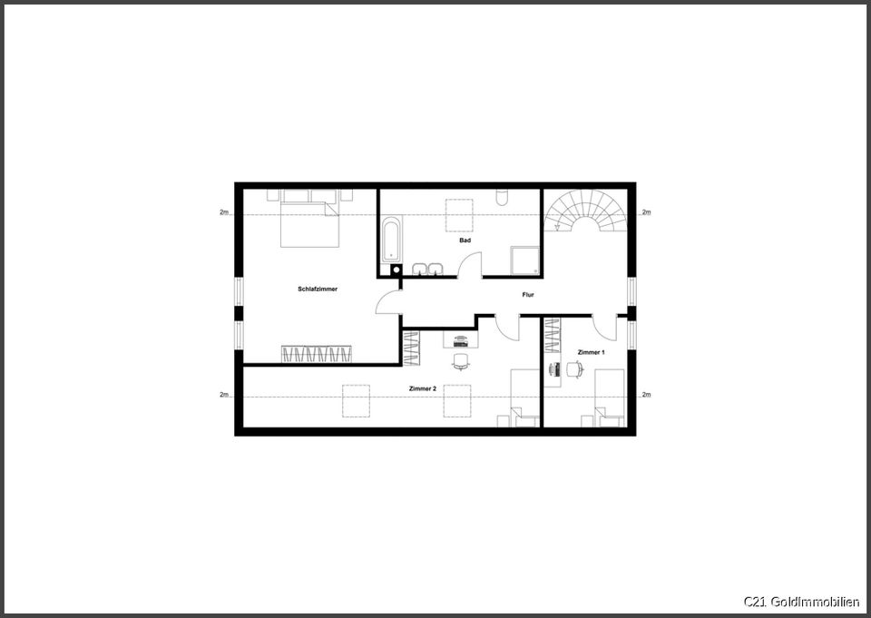 C21 Gold Immobilien Gepflegtes Einfamilienhaus bei Grimma in Grimma