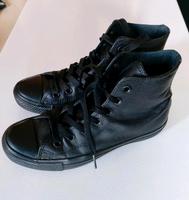 Chuck converse Leder schwarz 38 Niedersachsen - Varel Vorschau