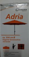 Sonnenschirm Schneider Adria 350 cm Farbe mocca Niedersachsen - Delmenhorst Vorschau