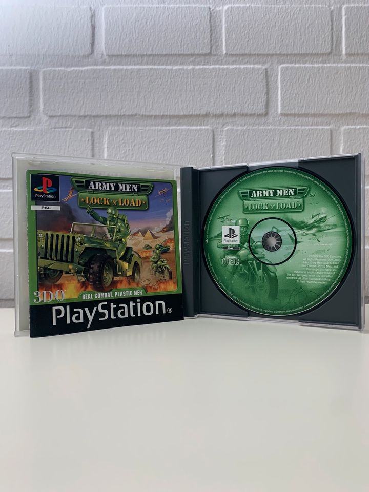 PlayStation 1. ARMY MEN : LOCK  'N' LOAD. Guter Zustand in Handorf