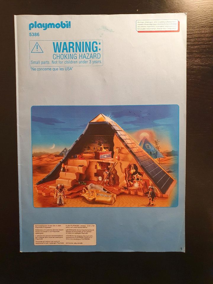 Playmobil Pyramide des Pharao 5386 in Potsdam