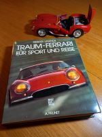 Modelauto Ferrari  und Buch Traum-Ferrari Gröpelingen - Oslebshausen Vorschau