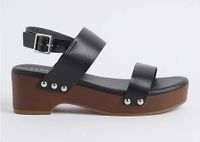 4136 everybody-heels; neue retro-clogs gr. 45/46 weit (US12w) Hessen - Limeshain Vorschau