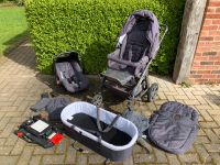 ABC Kombi Kinderwagen Turbo 4 inkl. Babyschale Nordrhein-Westfalen - Hopsten Vorschau