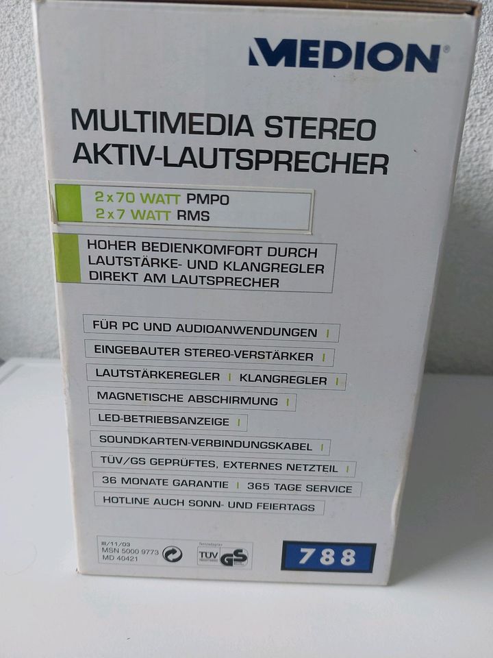 Stereo Aktiv-Lautsprecher in Braunschweig