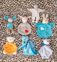 7 Baby Kuscheltiere Schmusetücher Spielzeug Baden-Württemberg - Graben-Neudorf Vorschau