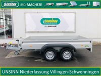 Pkw Anhänger UNSINN Tieflader Tandem 2000 kg 100 km/h Baden-Württemberg - Villingen-Schwenningen Vorschau
