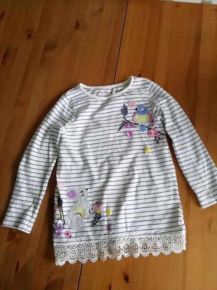 Pulli mit hasen und Vogel Motiv, gr. 122 in Waldbröl