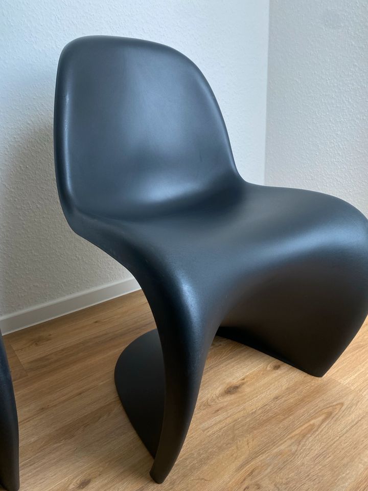 Vitra Panton chair schwarz Freischwinger Verner Panton Original in Wolfsburg
