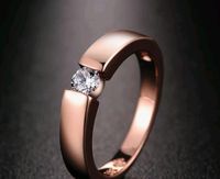 Ring Gold mit Zirkonia Verlobungsring Hochzeit Neu Gr.7-8-9 Nordrhein-Westfalen - Bocholt Vorschau