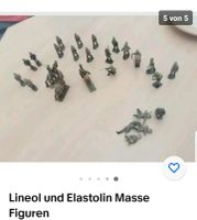 Lineol Elastolin  19 Masse Figuren  3 Invaliden 3 Pferde Bayern - Helmbrechts Vorschau