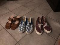 Ecco Sandalen braun Leder 41, Vans lila authentic 41 Niedersachsen - Sande Vorschau