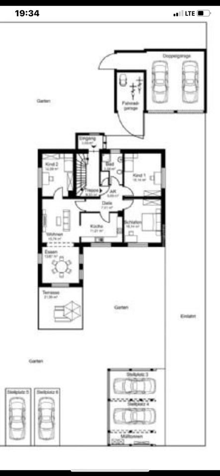 Mehrfamilien-/Generationenhaus renoviert in Forstinning